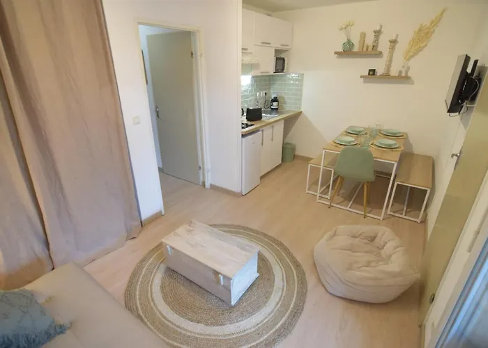 Le Boheme T2-wifi-calme-parking * Lourdes