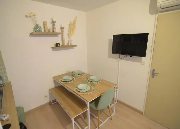 Apartament Le Boheme T2-wifi-calme-parking *
